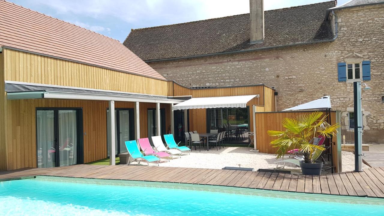 Au Petit Pressoir Bed & Breakfast Givry  Bagian luar foto